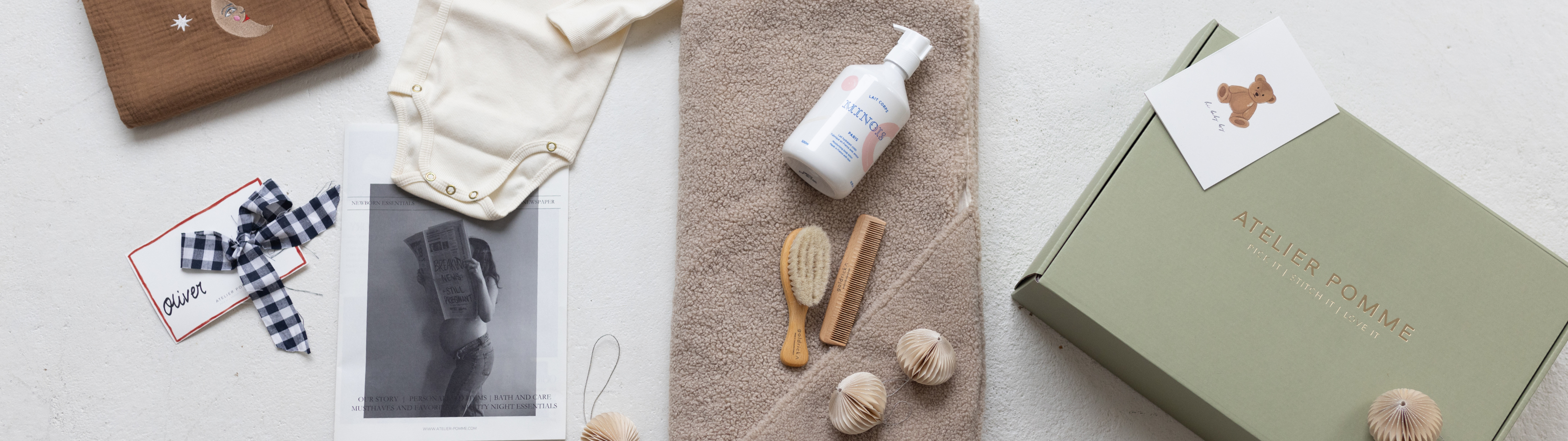 Persoonlijke cadeaupakket voor pageborenen, verjaardagen of baby cadeau