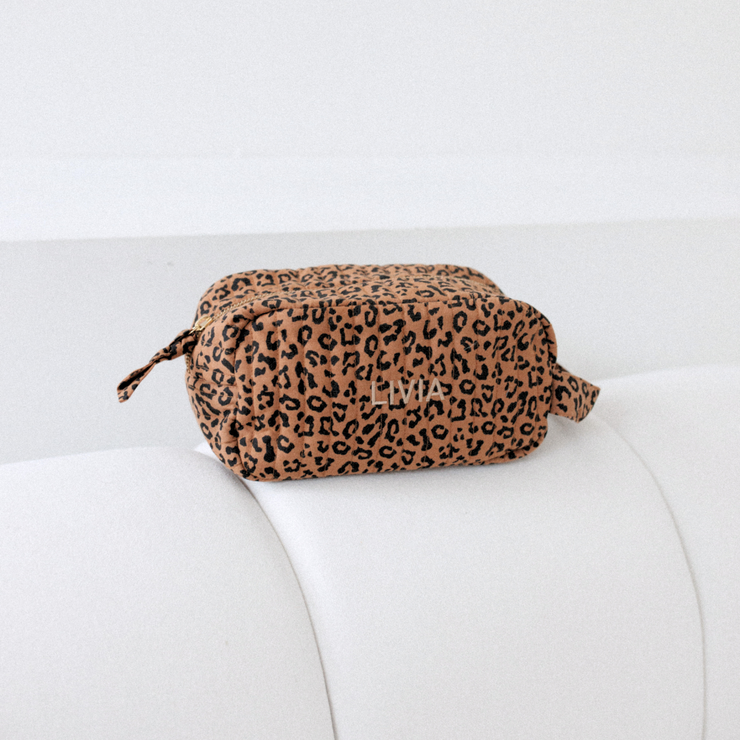 BABY ESSENTIALS POUCH | LEOPARD
