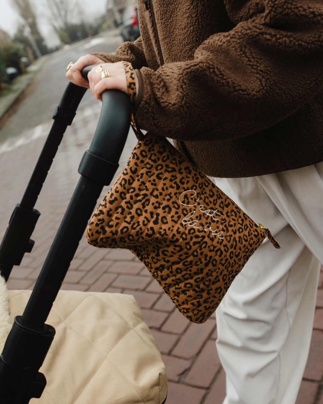 THE FLAT POUCH | LEOPARD