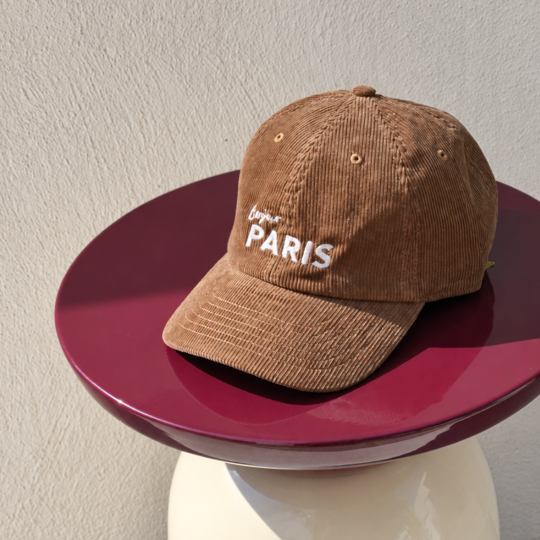 Adult Corduroy Cap | Fine Brown