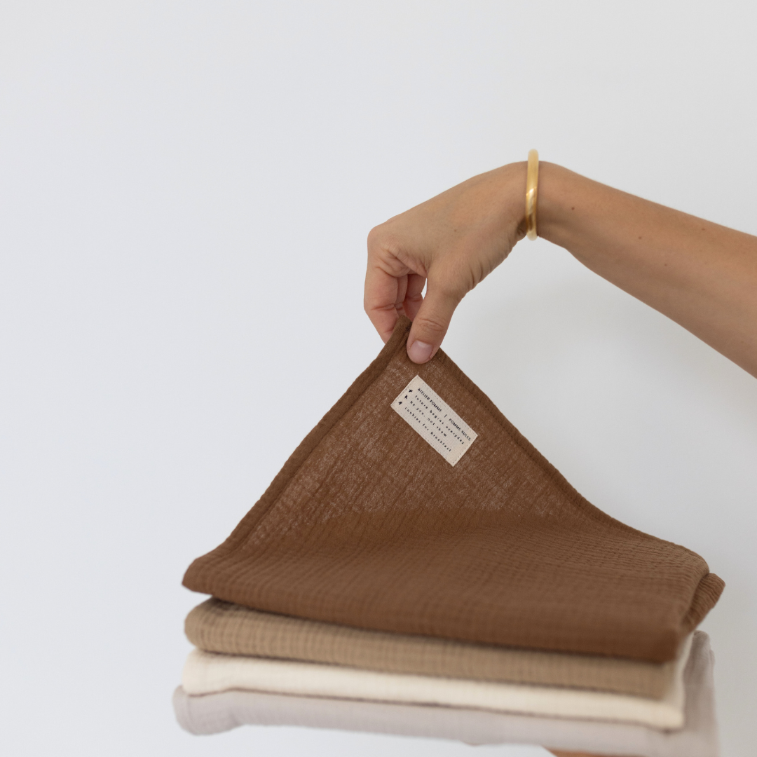 THE BROWNS | SET VAN 4 HYDROFIELE DOEKEN