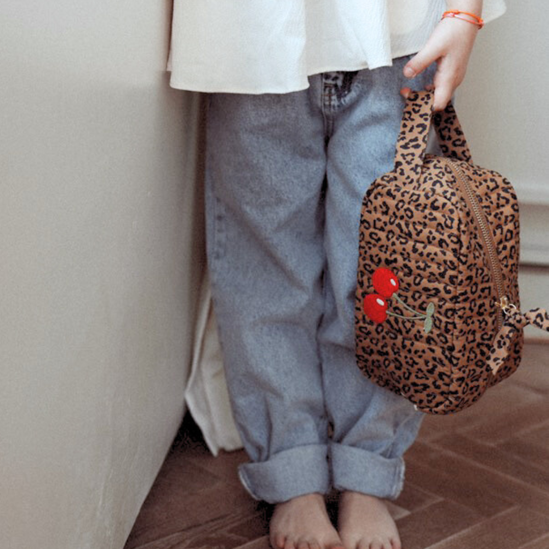 BABY ESSENTIALS POUCH  | LEOPARD