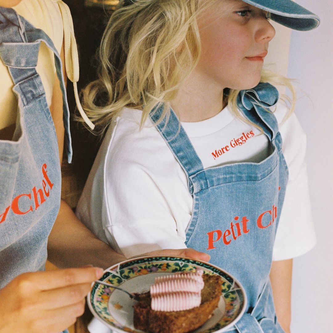 APRON PETIT CHEF | DENIM