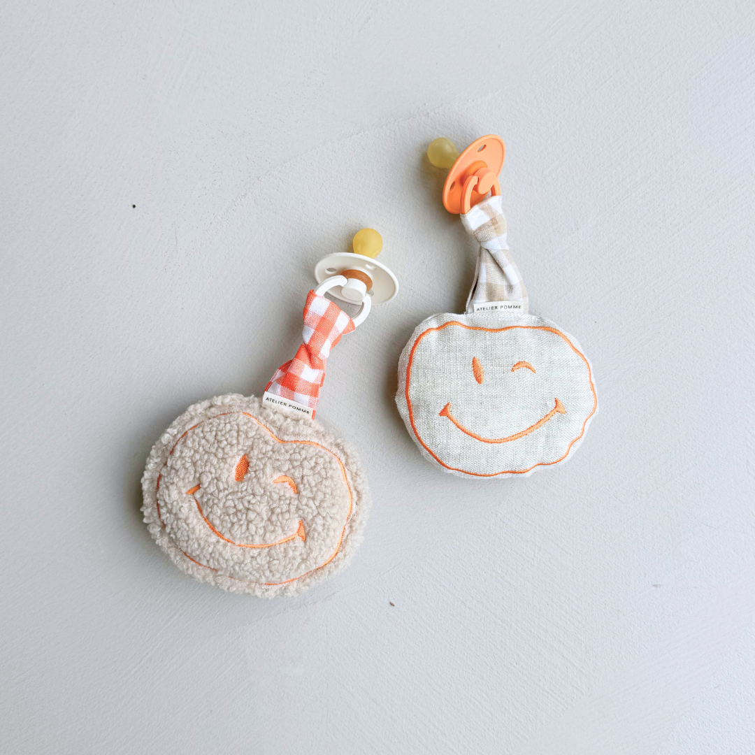 PACIFIER CLOTH POMME | TEDDY OOPSY ORANGE