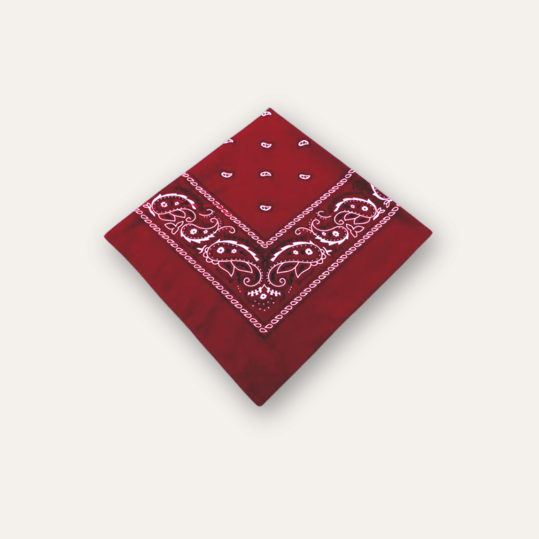 Bandana burgundy boo