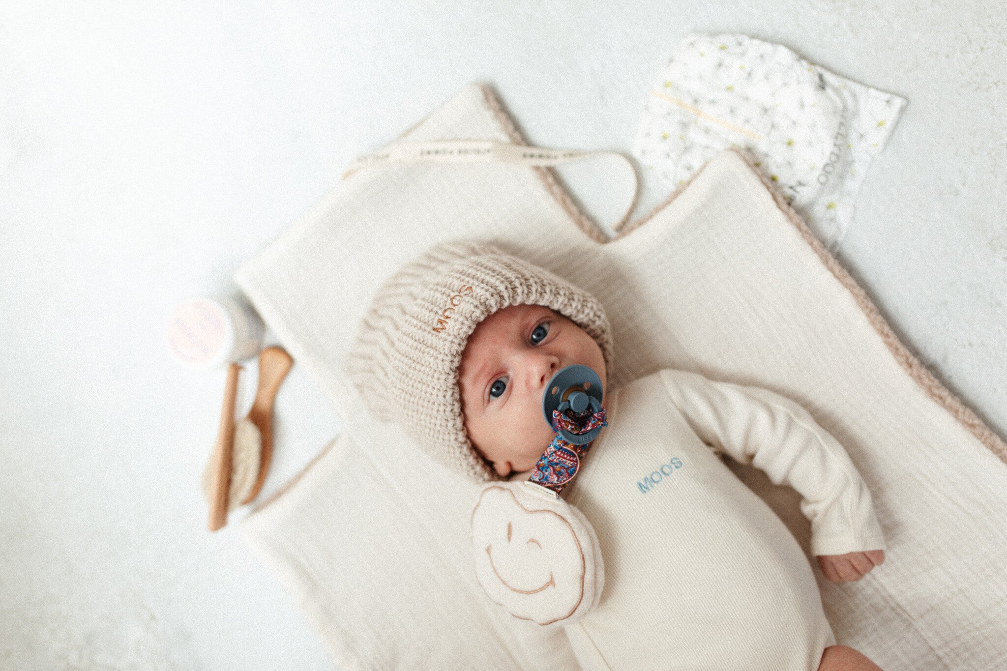 Bibs speen misty blue