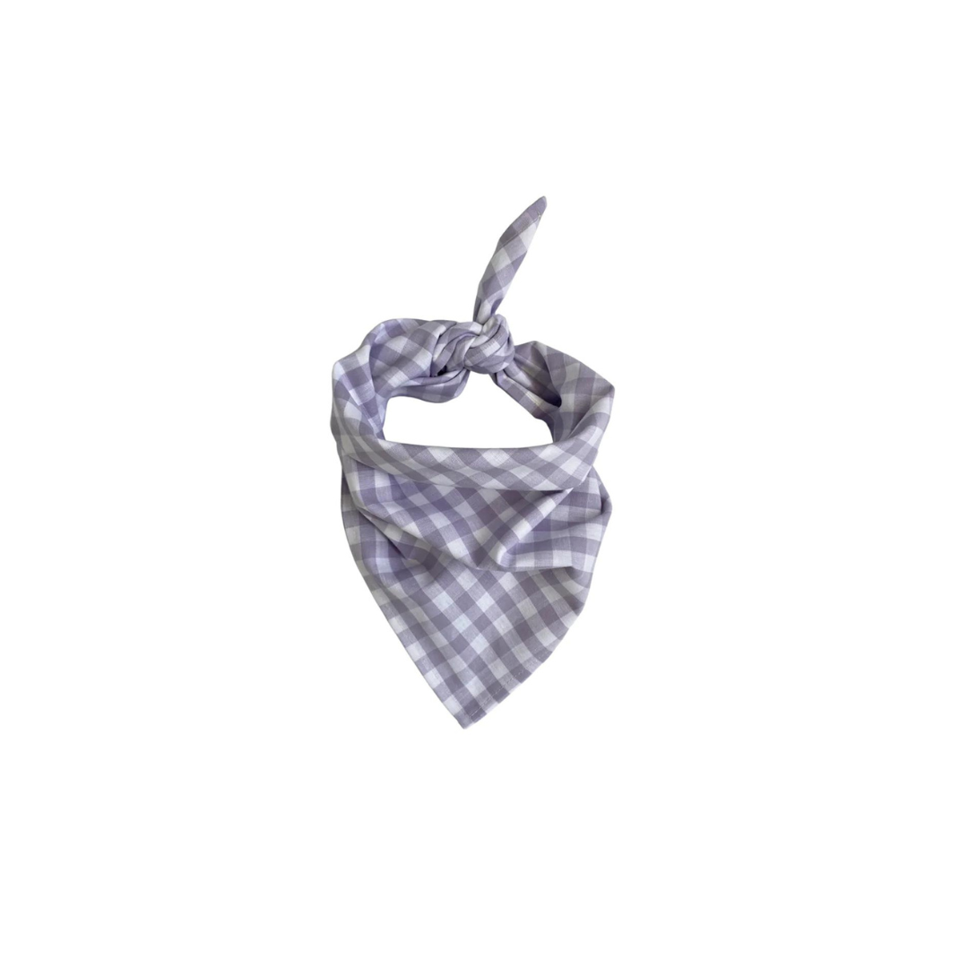Checked scarf