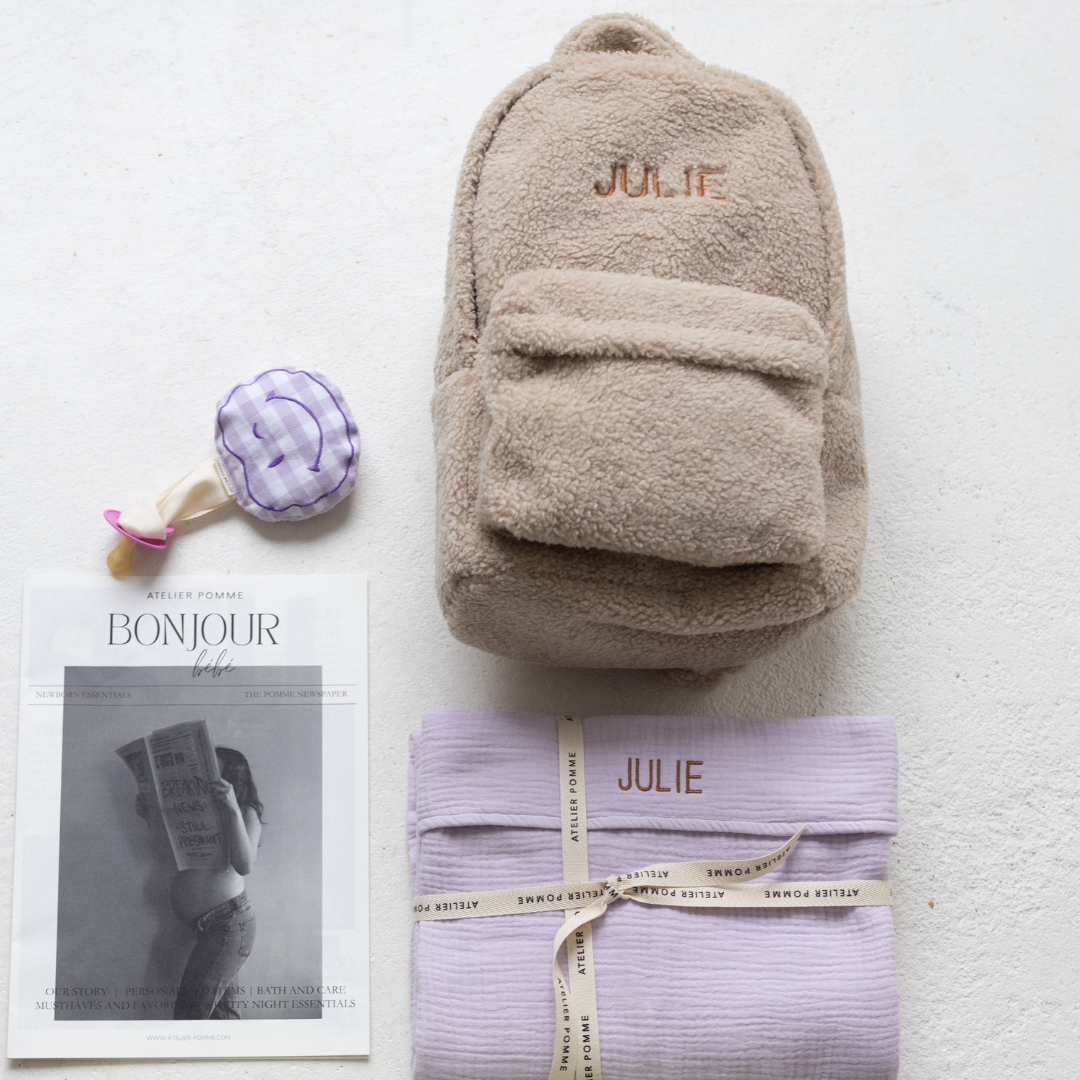 Giftbox met rugzak, deken en cuddle