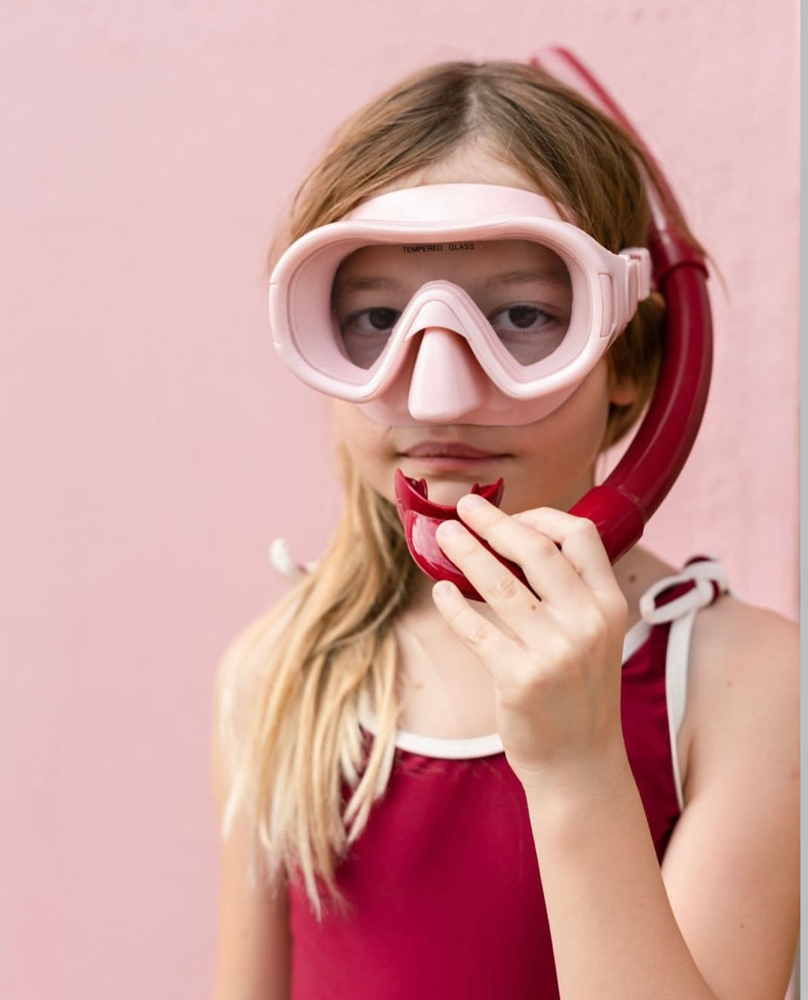 PETITES POMMES ICONIC FLOATS - DARK ROSE