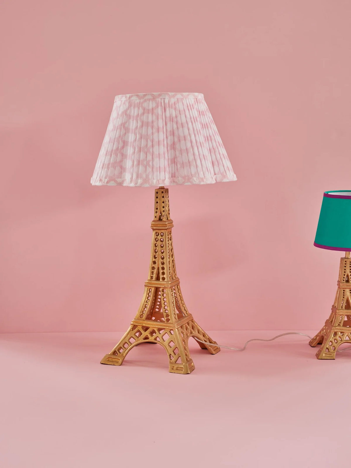 Oh La La Paris Gold Lamp