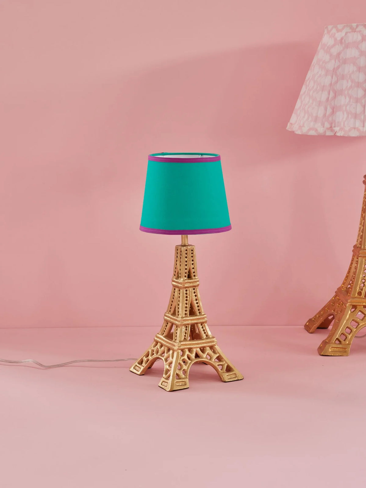 Oh La La Paris Gold Lamp