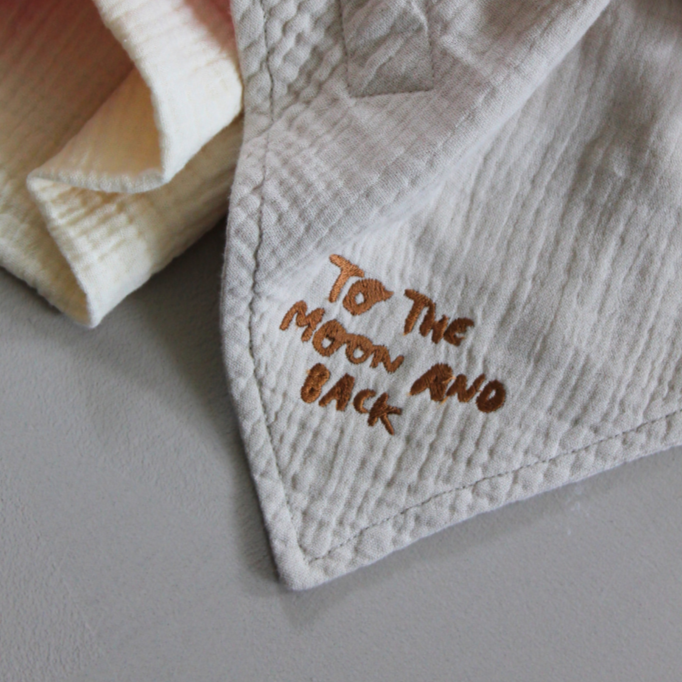 Speendoekje bonjour beige