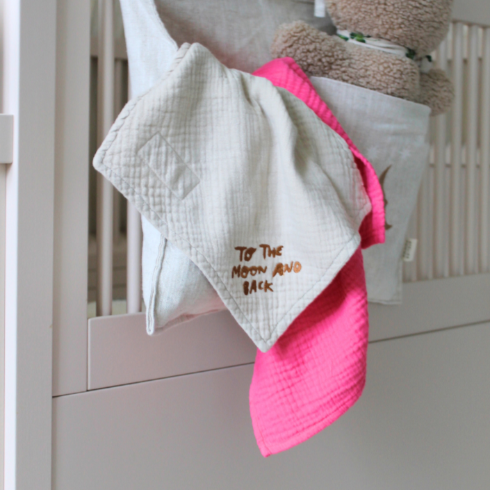 Speendoekje bonjour beige