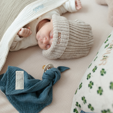 SPEENDOEKJE - CUDDLE - MISTY BLUE