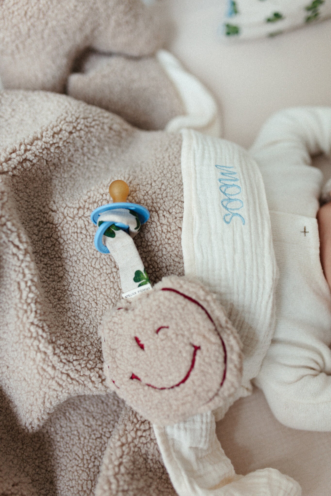 Gepersonaliseerde speendoek van teddy