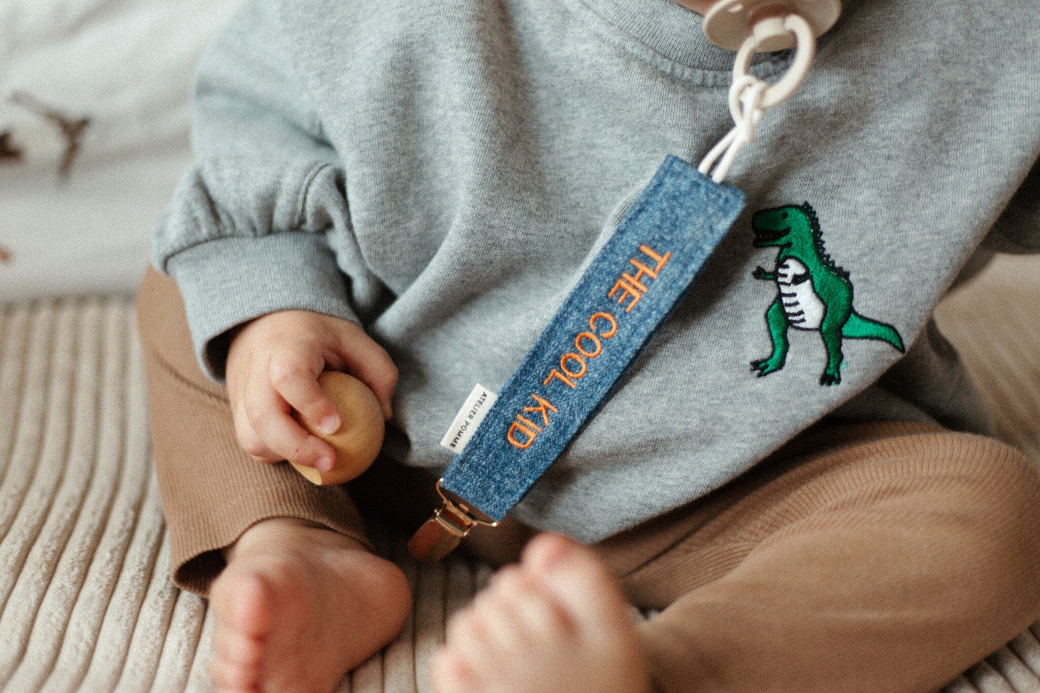 Speenkoord denim