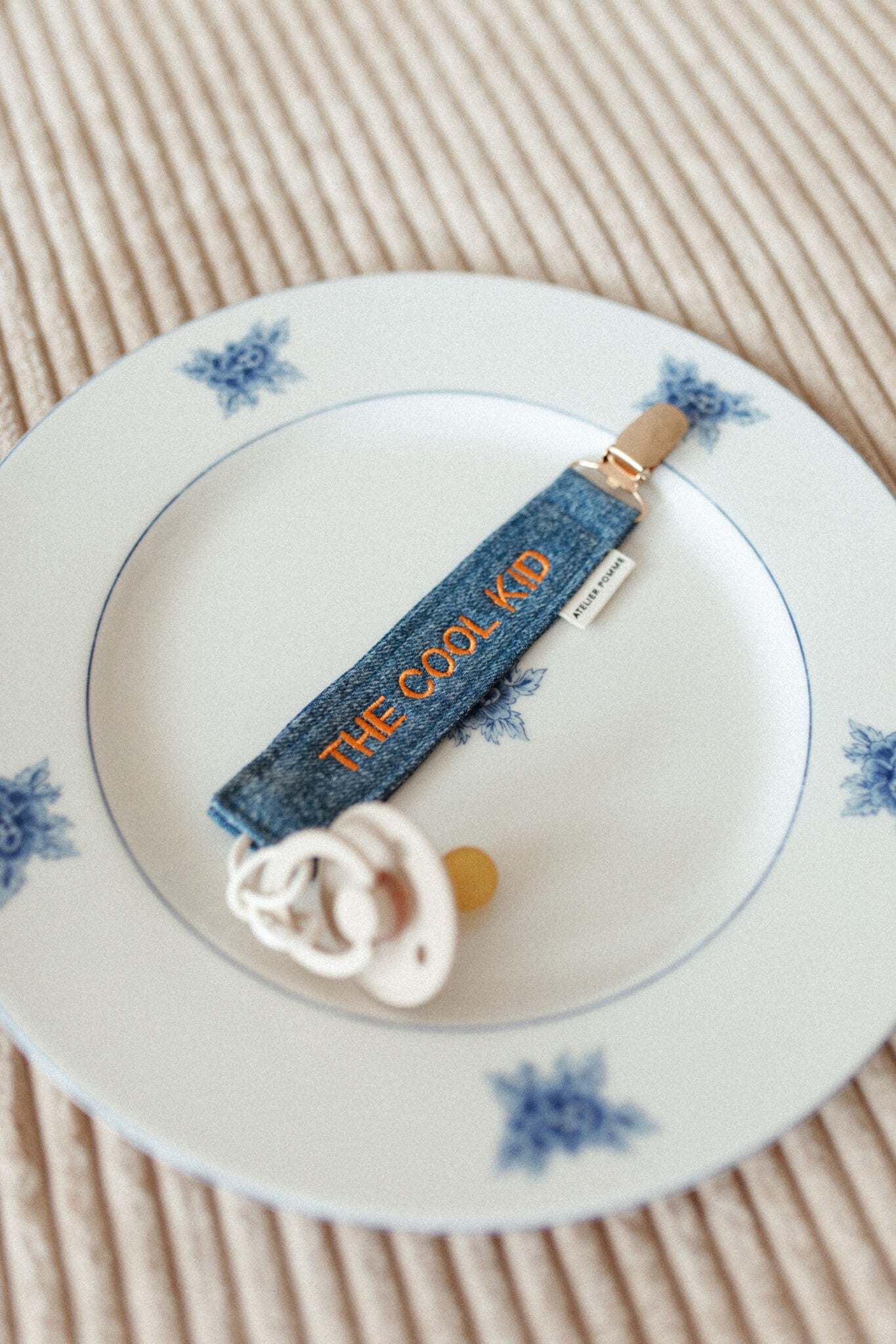 Speenkoord denim