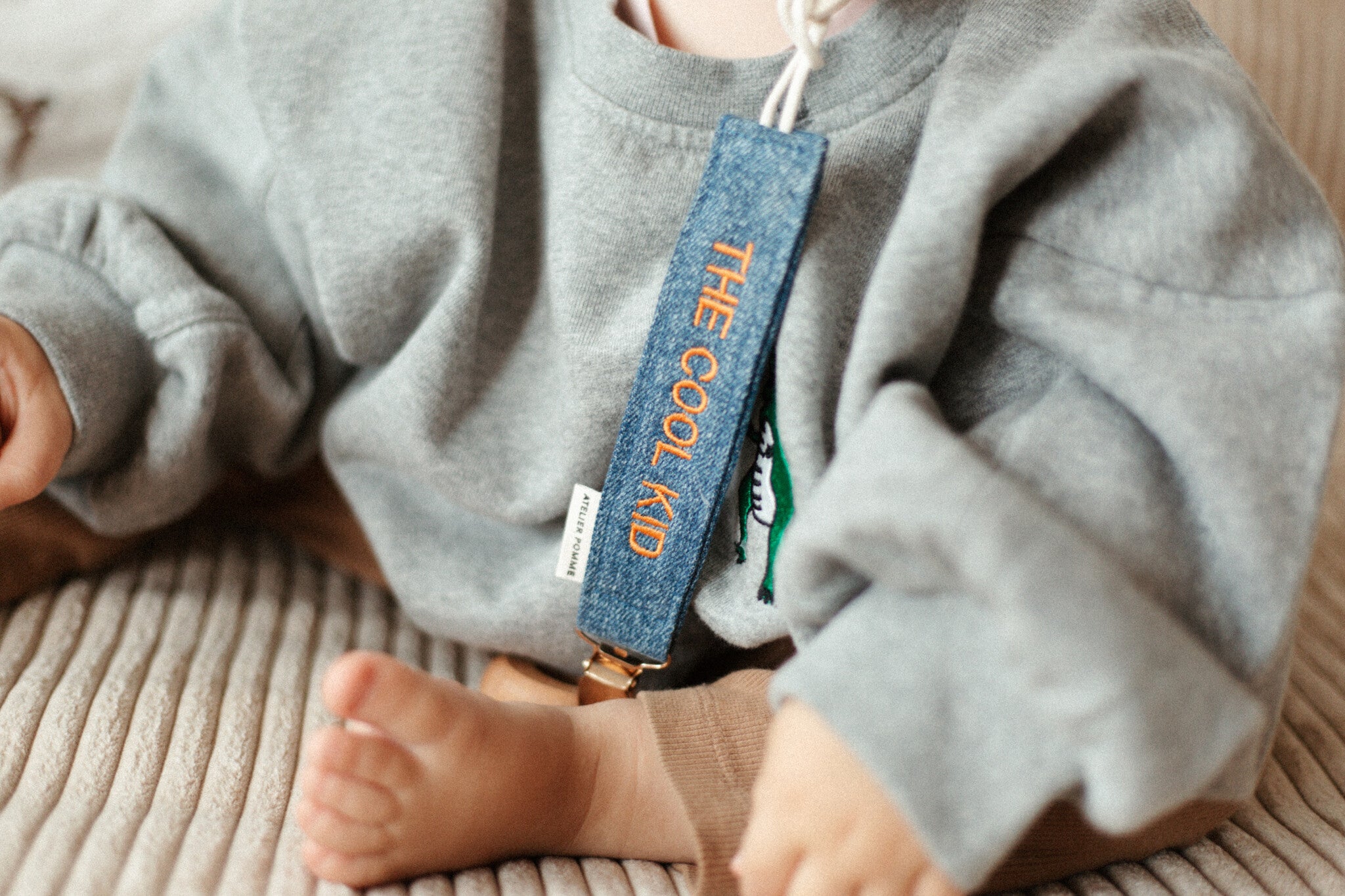 Speenkoord denim