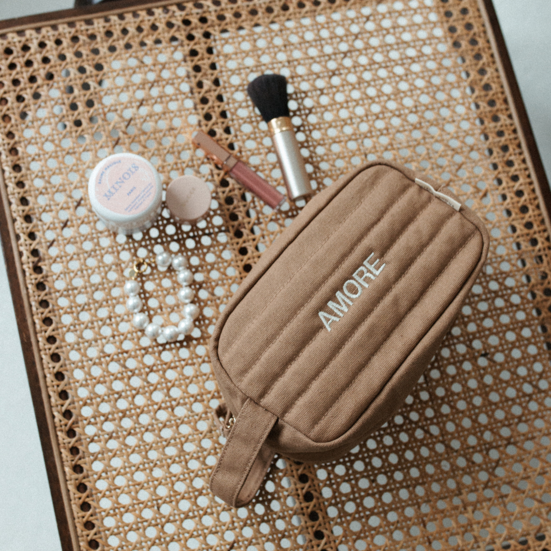 Perfect pouch fine brown
