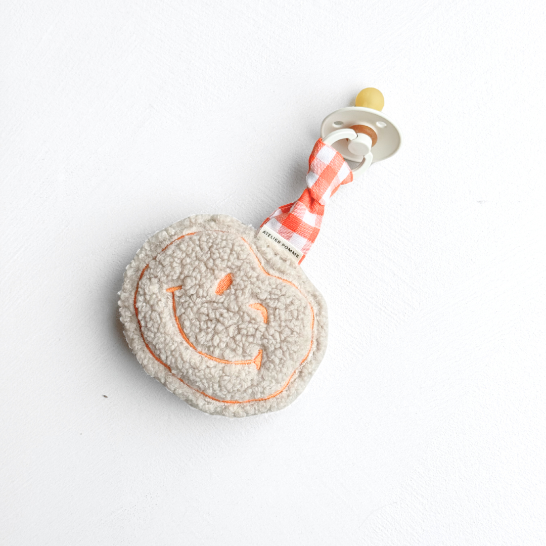 PACIFIER CLOTH POMME | TEDDY OOPSY ORANGE