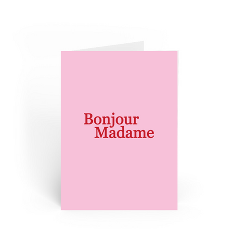WENSKAART | BONJOUR MADAME