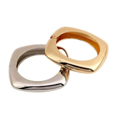 RESIN - BRACELET GOLD & SILVER