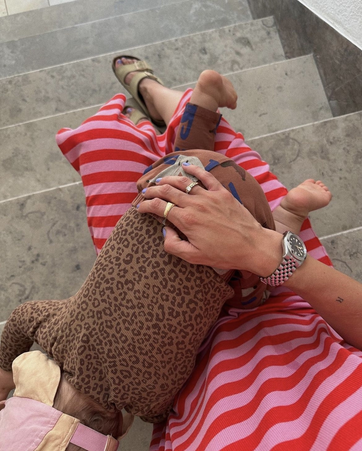 Romper leopard