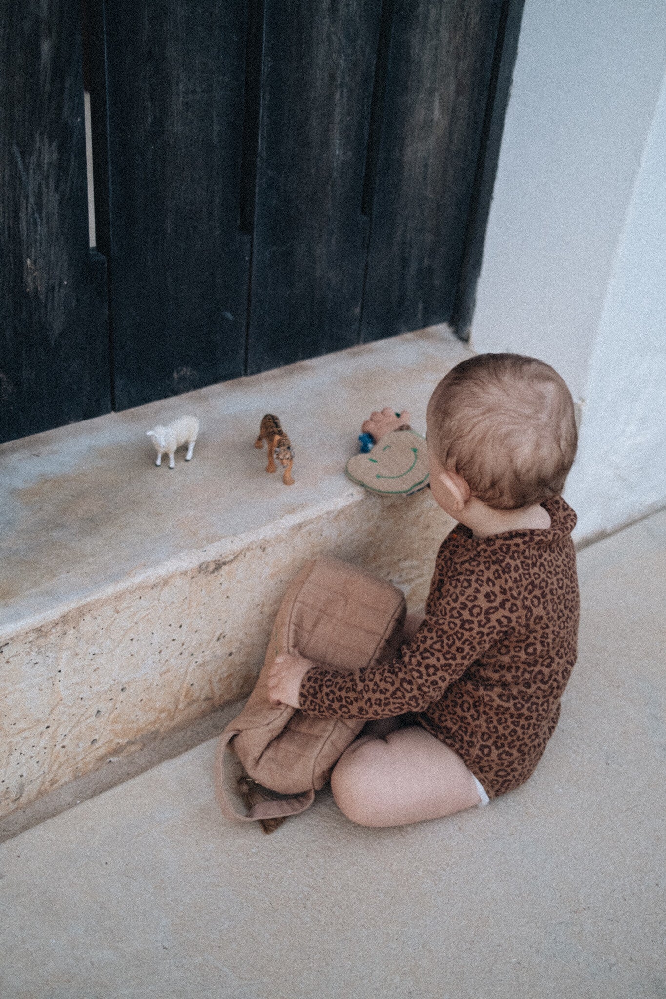 Romper leopard