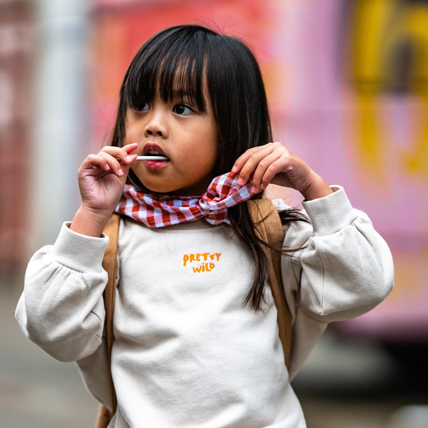 Sweater bonjour beige