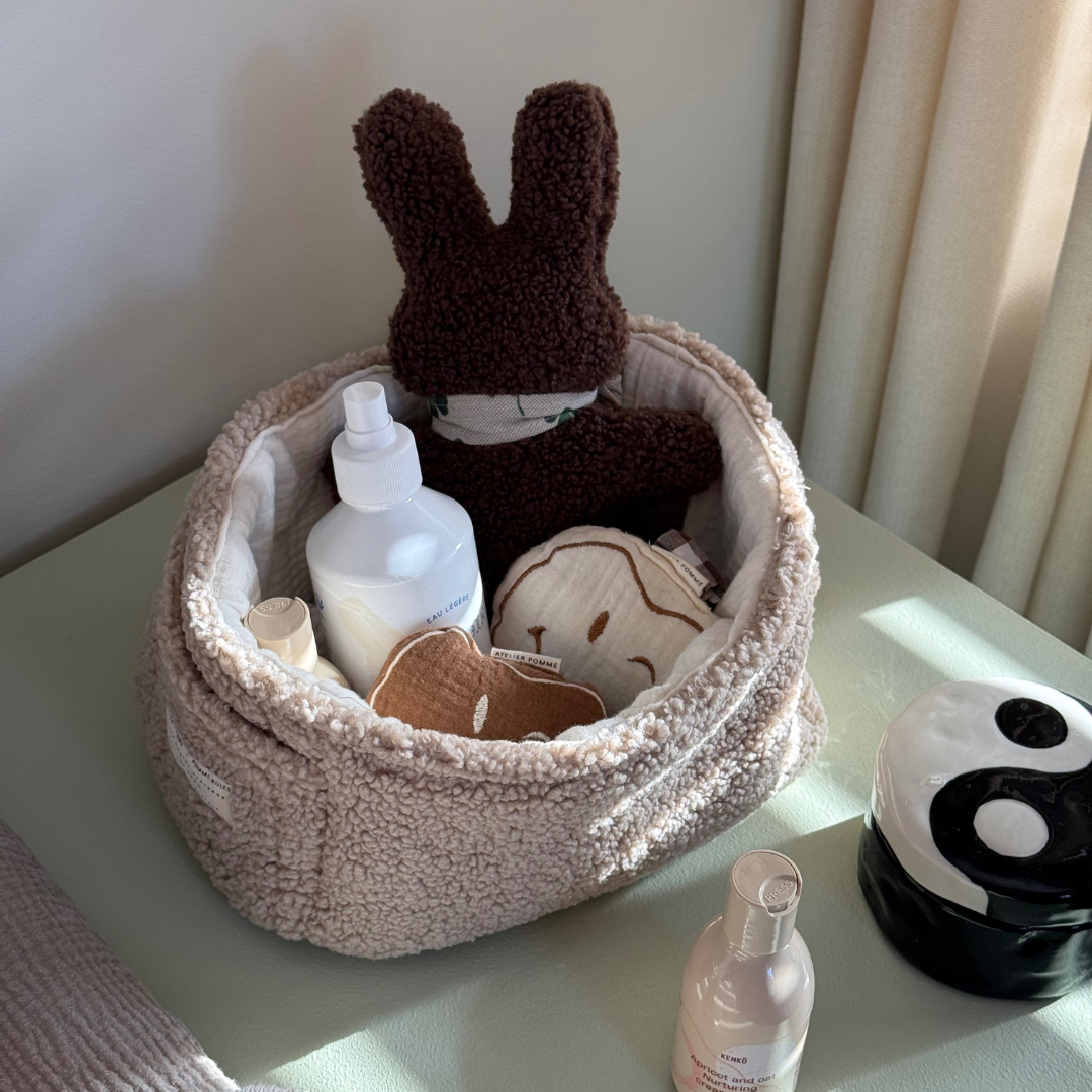 Mandje voor babyproducten