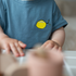 T-shirt misty blue