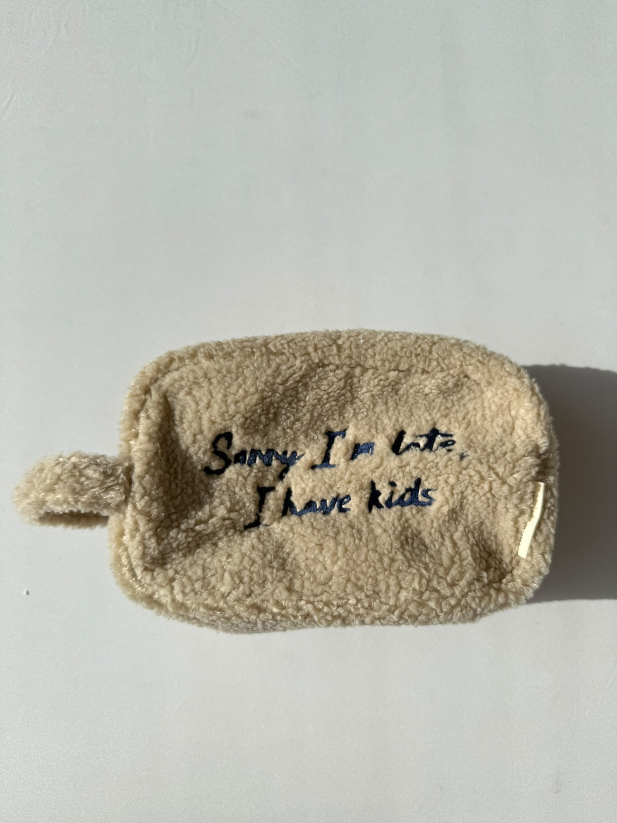 SAMPLE SALE | Teddy Pouch Sorry I&
