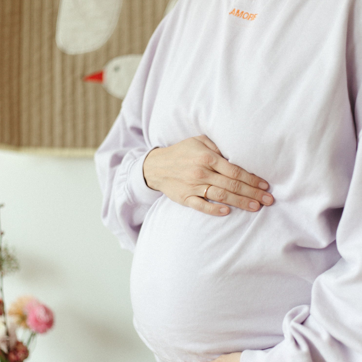 Woman sweater lucky lila