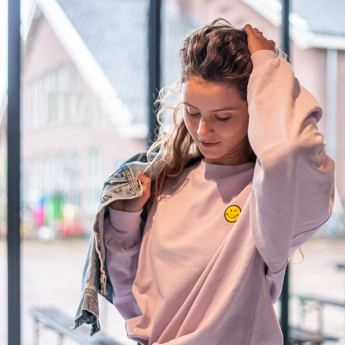 Woman sweater lucky lila