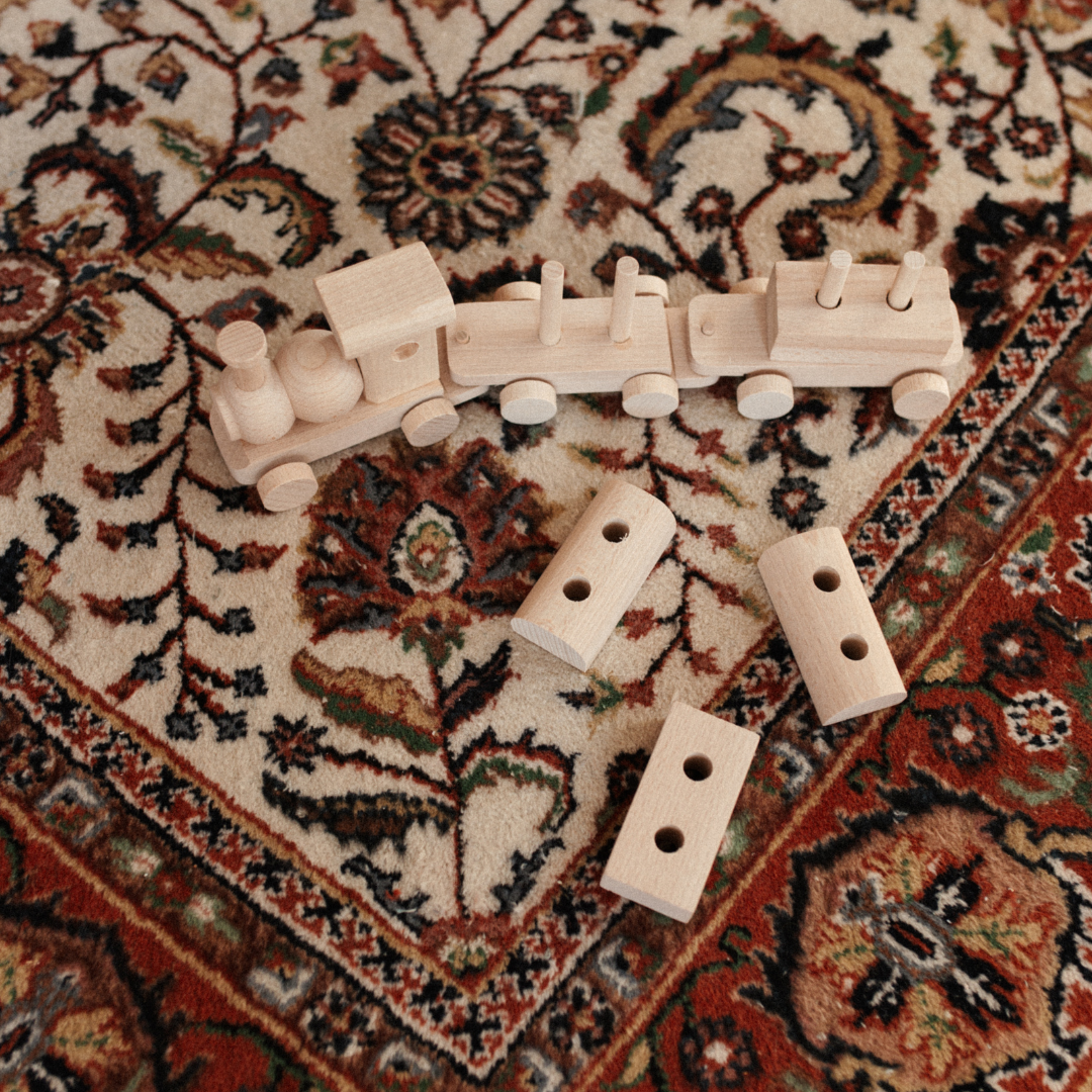 houten speelgoedtrein