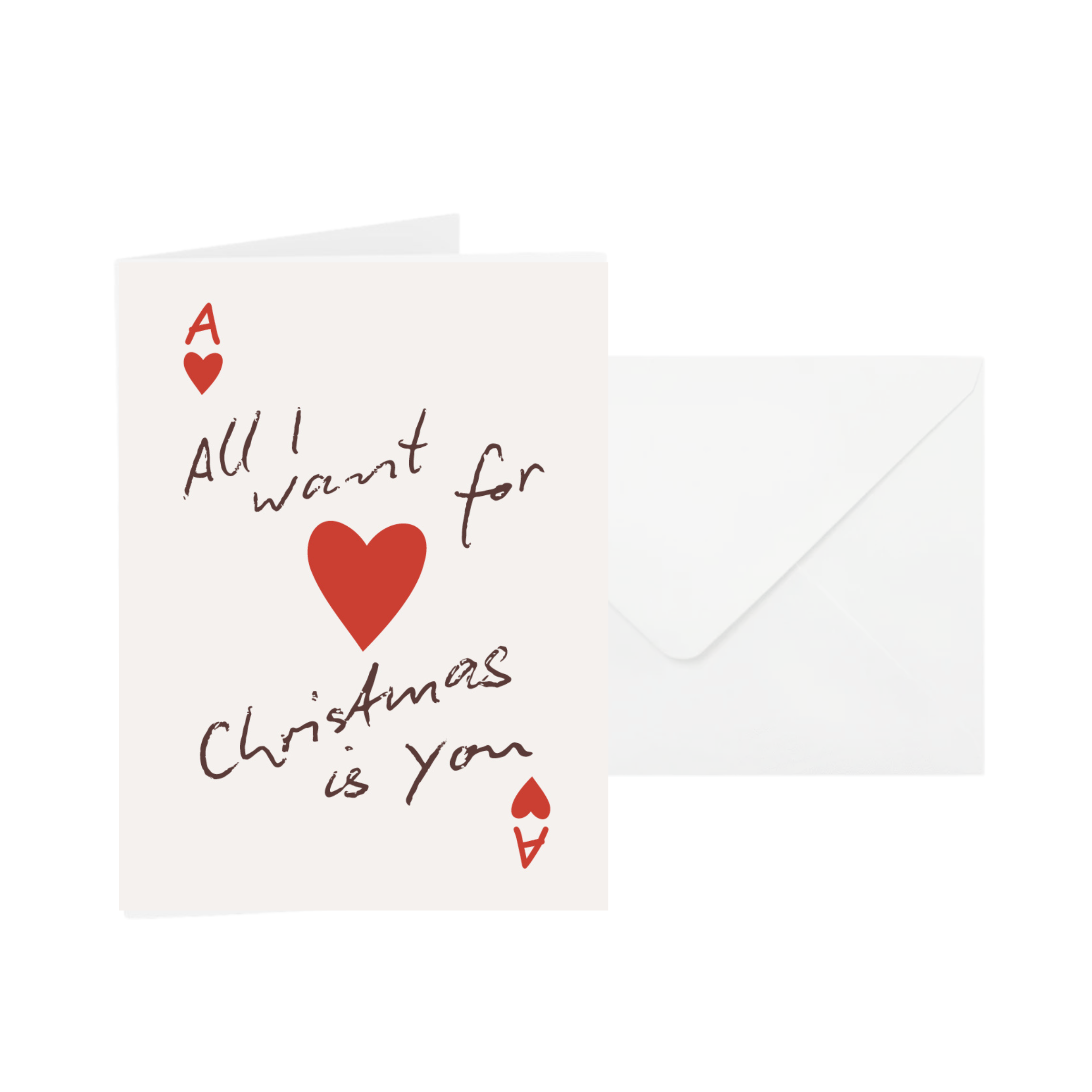 WENSKAART | CHRISTMAS LOVE LETTER