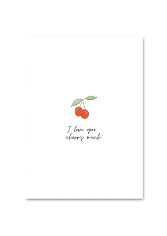 SALE - WENSKAART | CHERRY MUCH