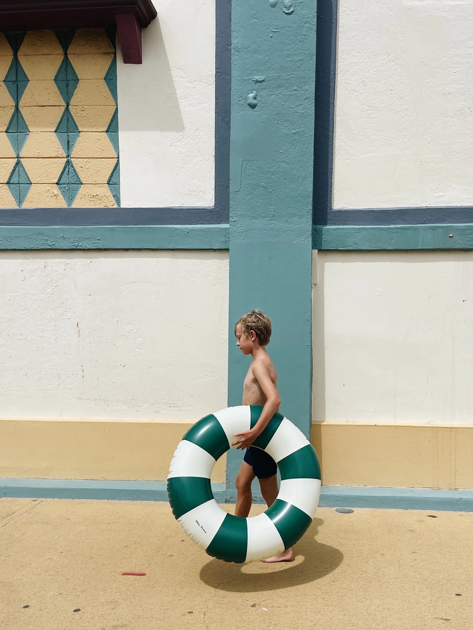 PETITES POMMES ICONIC FLOATS - OXFORD GREEN