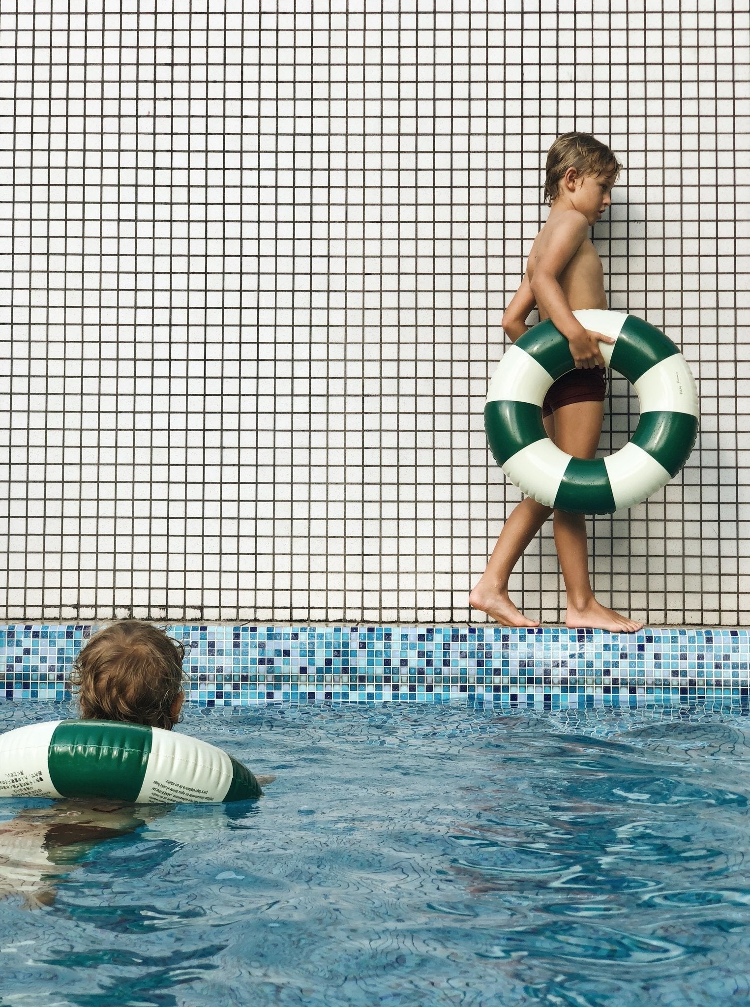 PETITES POMMES ICONIC FLOATS - OXFORD GREEN