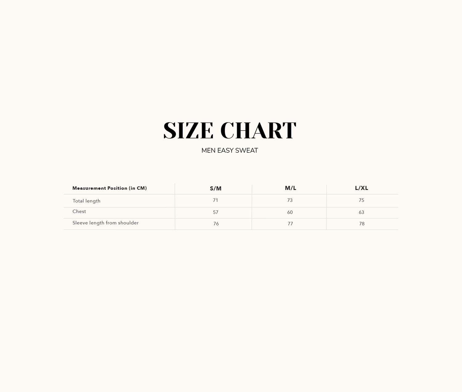 MEN SWEATER | BONJOUR BEIGE