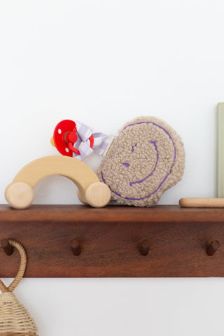 PACIFIER CLOTH - POMME - TEDDY LUCKY LILA