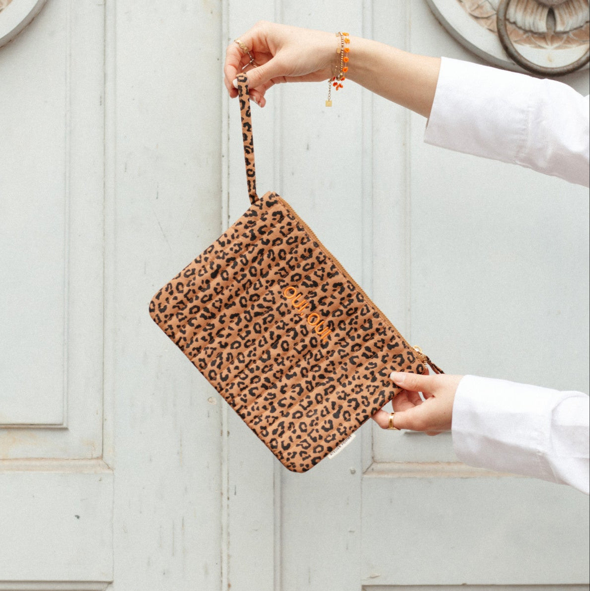 THE FLAT POUCH | LEOPARD