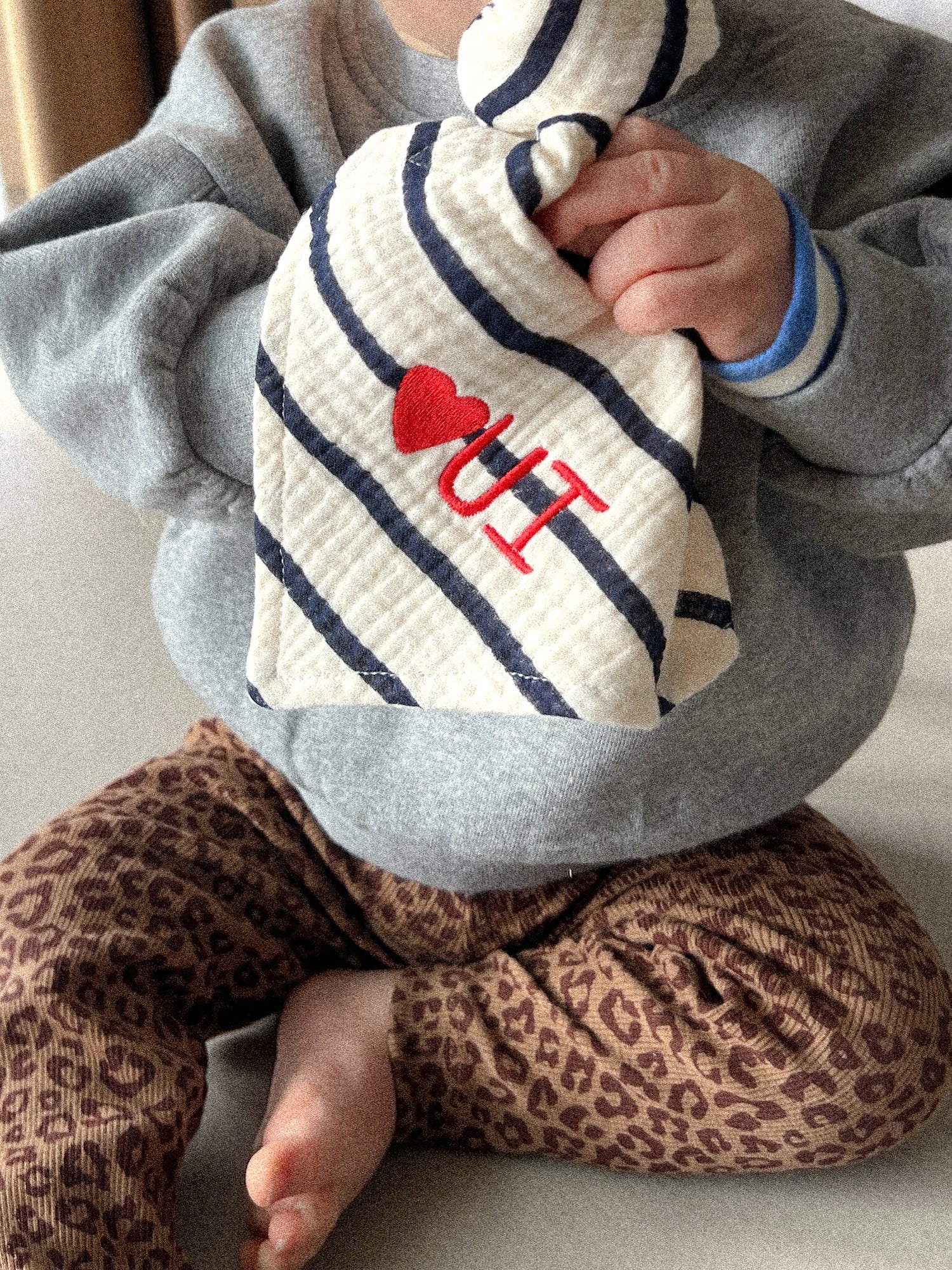 speendoek met strepen voor baby&