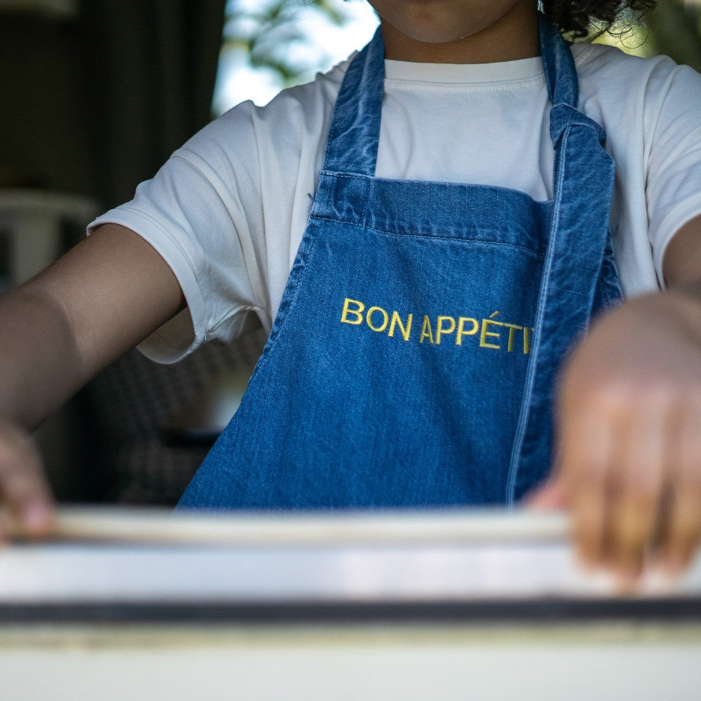 SCHORT PETIT CHEF | DENIM