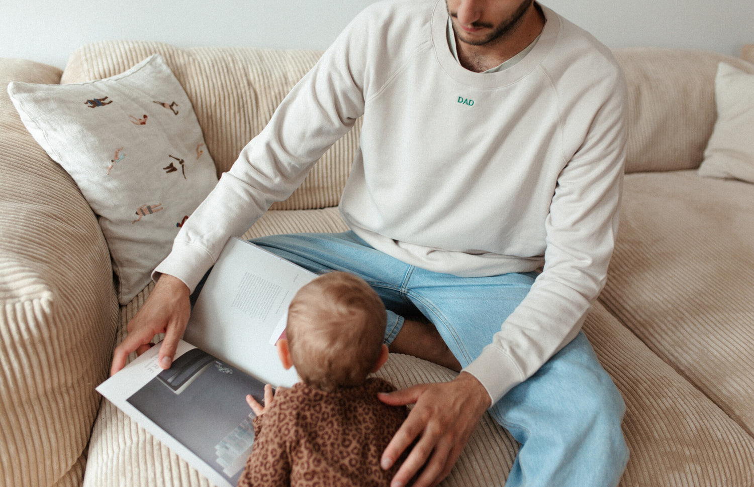 MEN SWEATER | BONJOUR BEIGE