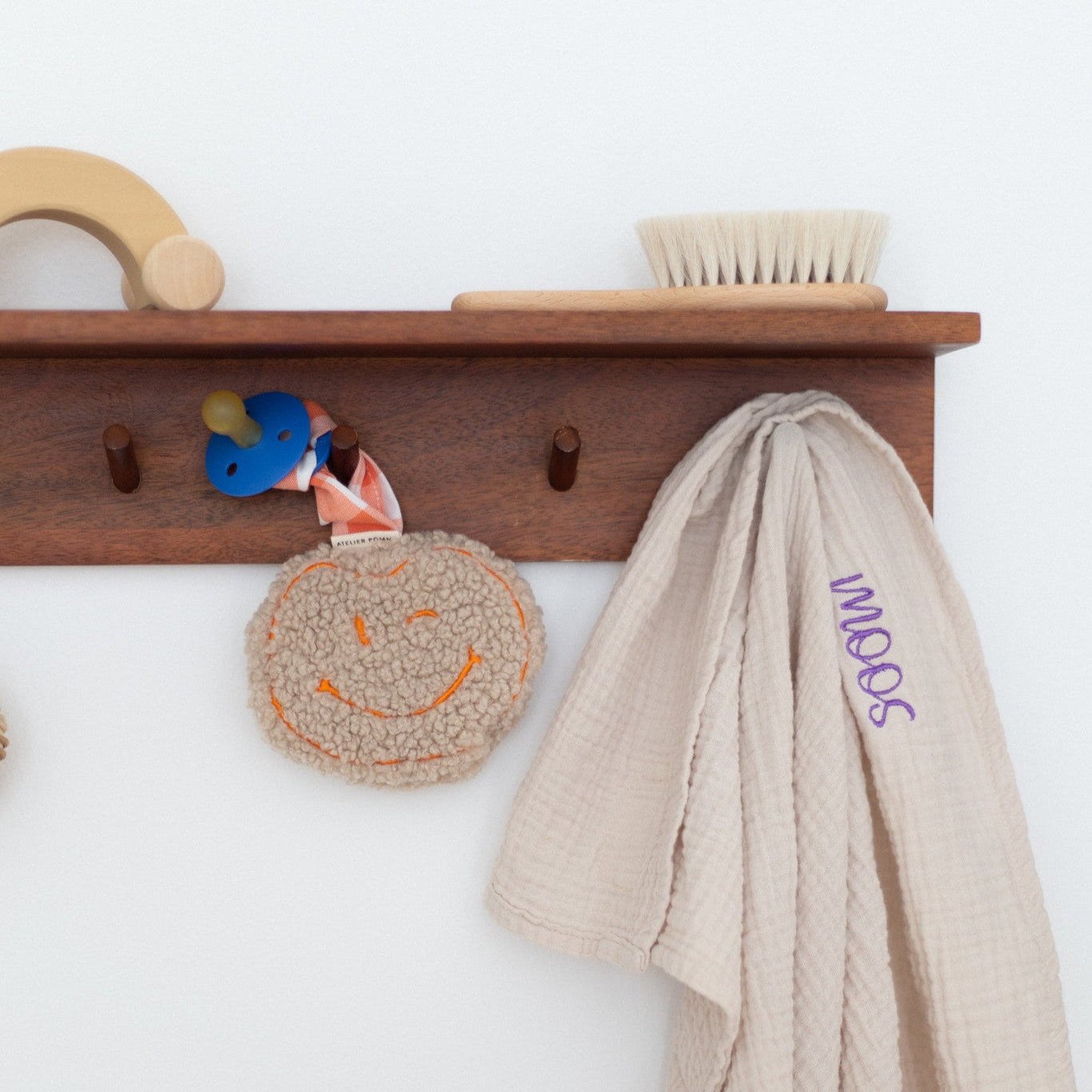 PACIFIER CLOTH POMME | TEDDY OOPSY ORANGE