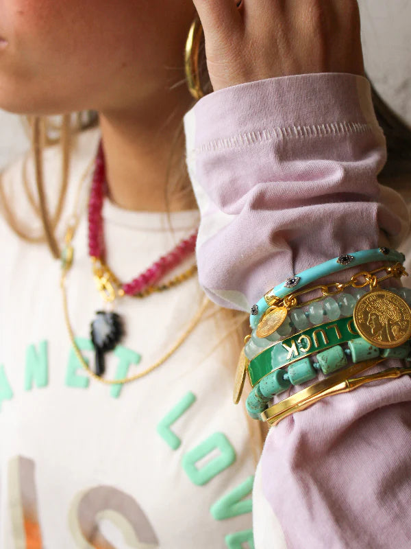 Goldmünzenarmband