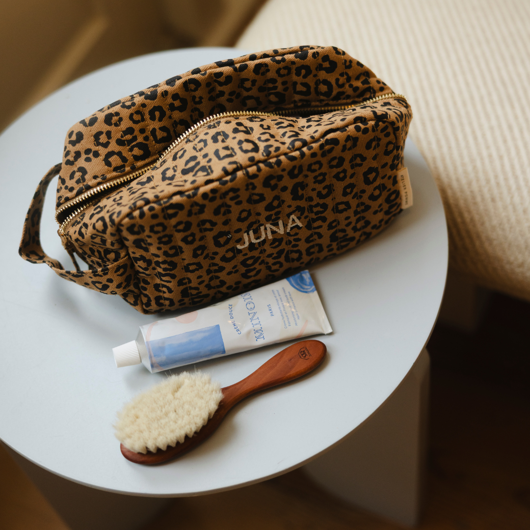 BABY ESSENTIALS POUCH | LEOPARD