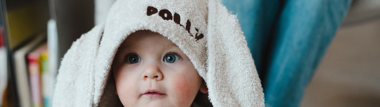 Cape-handdoeken van mousseline katoen en teddy stof, om je baby in te wikkelen na het baden of zwemmen