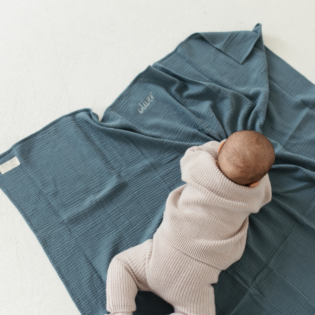 GIANT SWADDLE - MISTY BLUE 